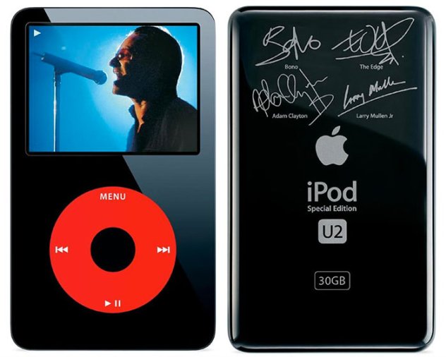 U2 Special Edition iPod, коллекционный плеер Apple 2004 года, сегодня стоит 4000 долларов за новый у коллекционеров