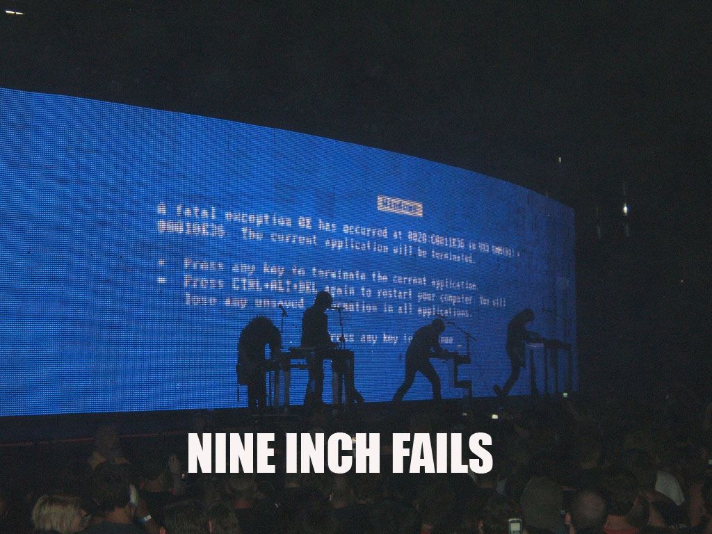 Nine Inch Nails и Windows