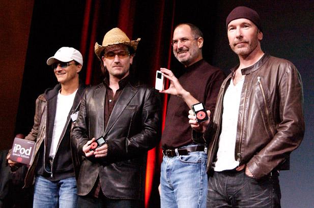 U2 и Стив Джобс