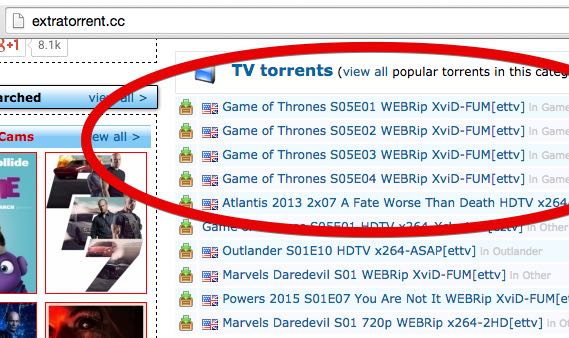 Game of thrones torrent