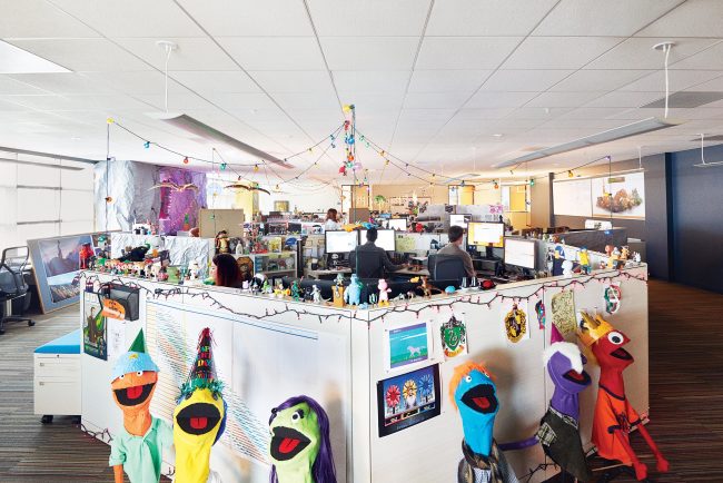 Офис в Глендейле отдела телевидения компании DreamWorks Animation