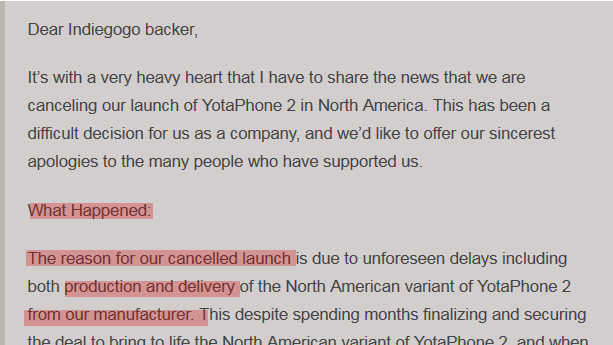 Yota Devices обвиняет фабрику производитель в неспособности быстро выпустить американский YotaPhone 2 
