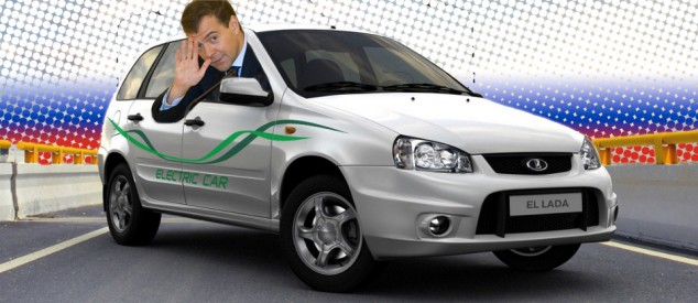 Электромобиль ВАЗ Медведев
