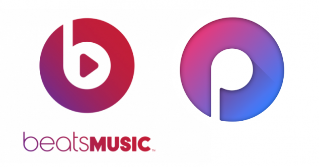 логотип Moosic представляет из себя перевёрнутый и недорисованный логотип Beats Music (закрывшийся музыкальный сервис принадлежащий Apple)